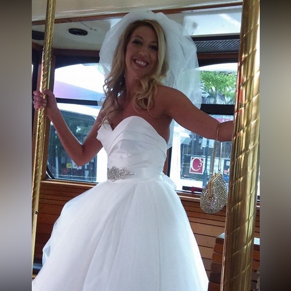 Anne Barge Adagio Wedding Ball Gown - Picture 10 of 12